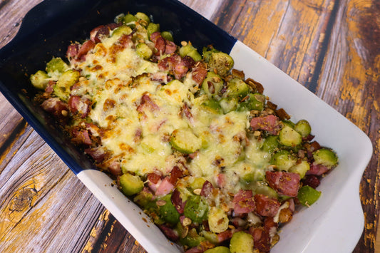 Roasted Brussels sprouts side dish