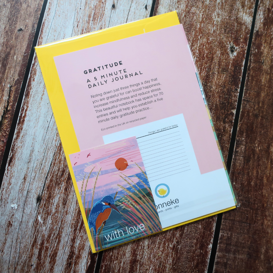 Gratitude journal notebook mindfulness