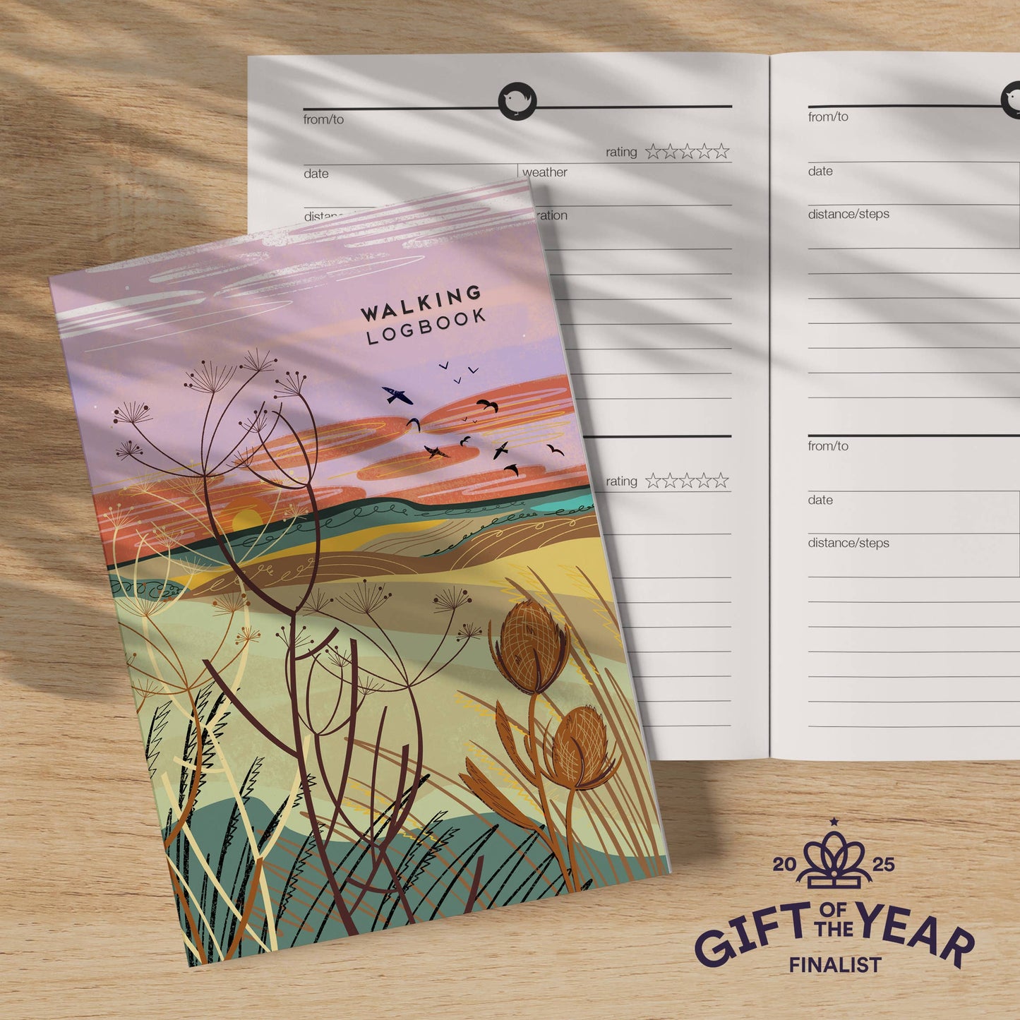 Walking logbook outdoor journal