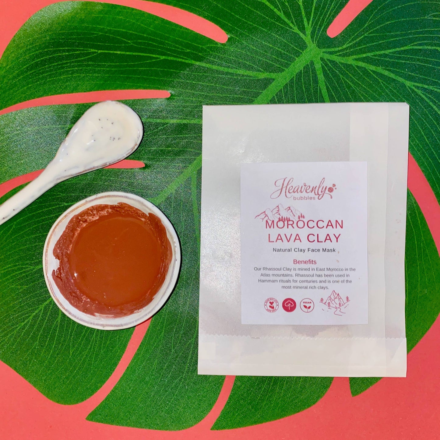 Natural Clay Face Mask Single Sachet