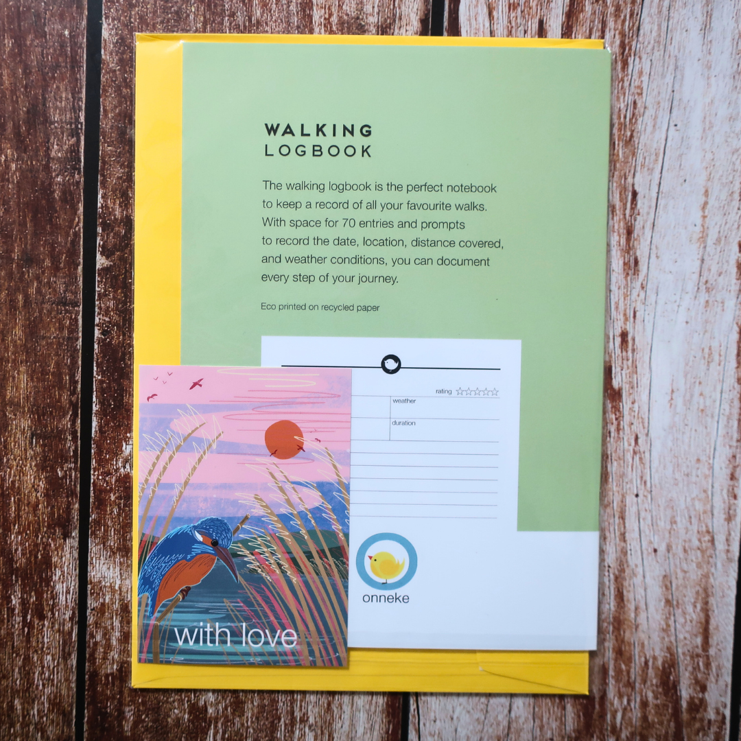 Walking logbook outdoor journal