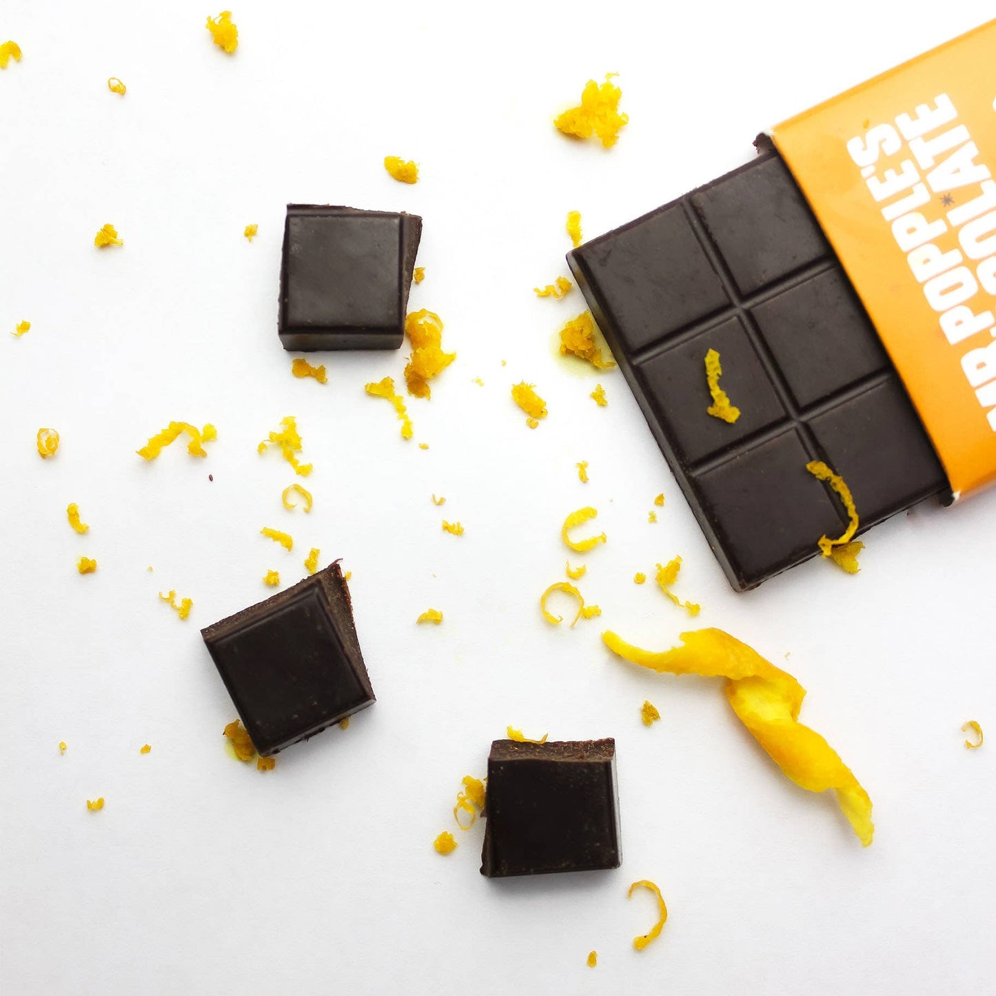 70% Euphoric Orange Dark Organic Vegan Chocolate Bar