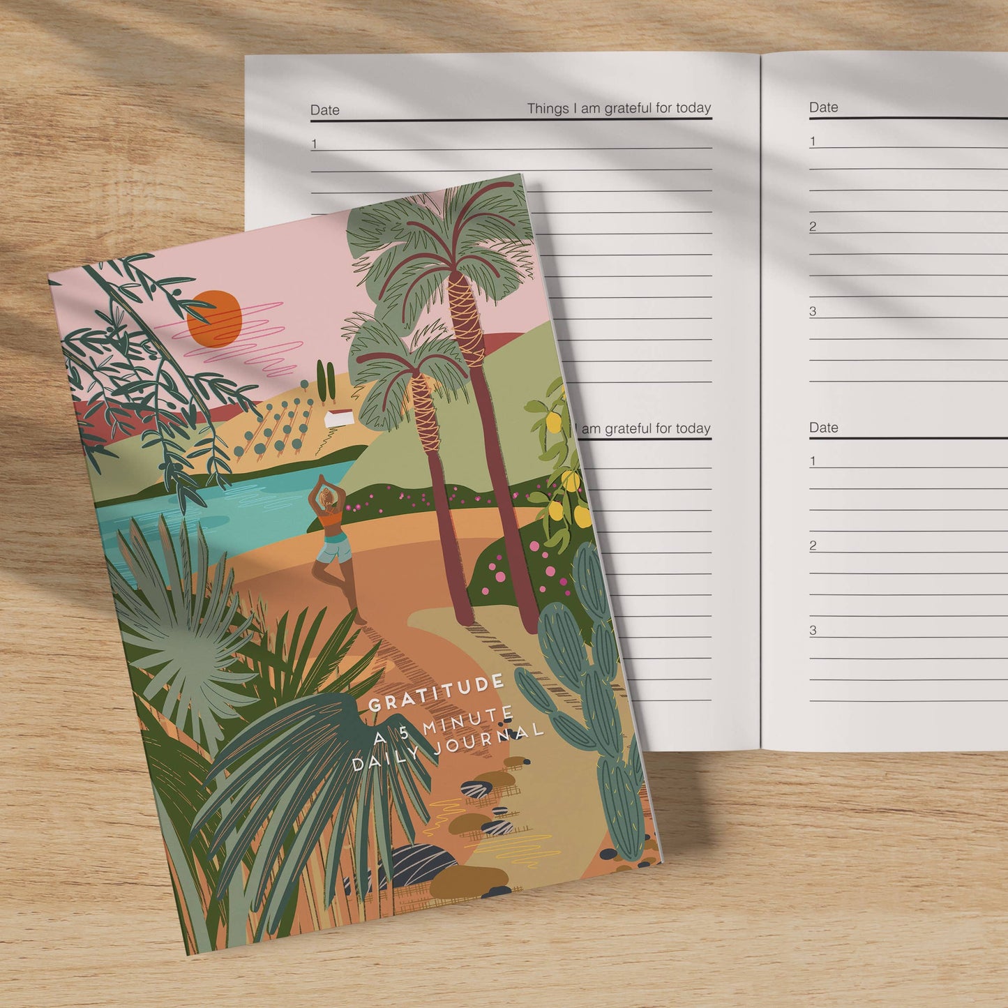 Gratitude journal notebook mindfulness