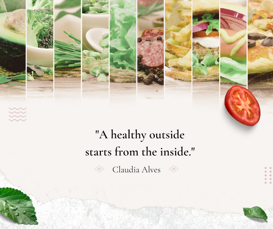 A healthy outside starts from the inside