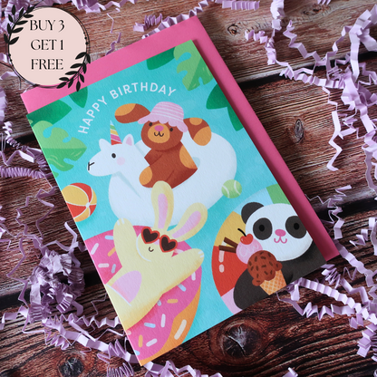 Hopscotch Paper Co. Birthday Cards