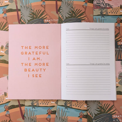 Gratitude journal notebook mindfulness