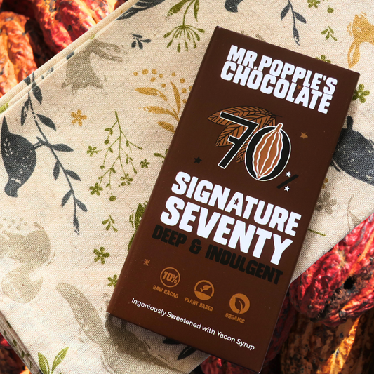 70% Signature Seventy - Dark Organic Craft Chocolate Bar